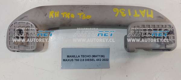 Manilla Techo (MAT136) Maxus T60 2.8 Diesel 4×2 2022