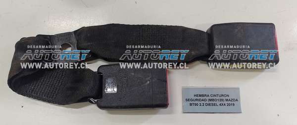 Hembra Cinturon Seguridad (MBD128) Mazda BT50 2.2 Diesel 4×4 2019