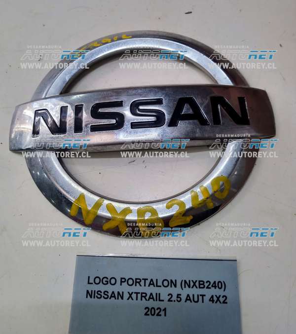 Logo Portalon (NXB240) Nissan Xtrail 2.5 AUT 4×2 2021
