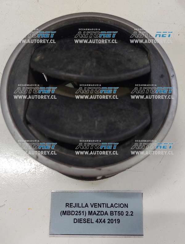 Rejilla Ventilacion(MBD251) Mazda BT50 2.2 Diesel 4×4 2019