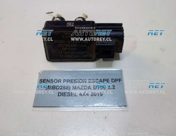 Sensor Presion Escape DPF (MBS258) Mazda BT50 2.2 Diesel 4×4 2019