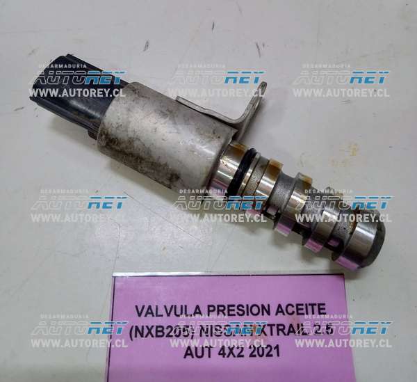 Valvula Presion Aceite (NXB205) Nissan Xtrail 2.5 AUT 4×2 2021