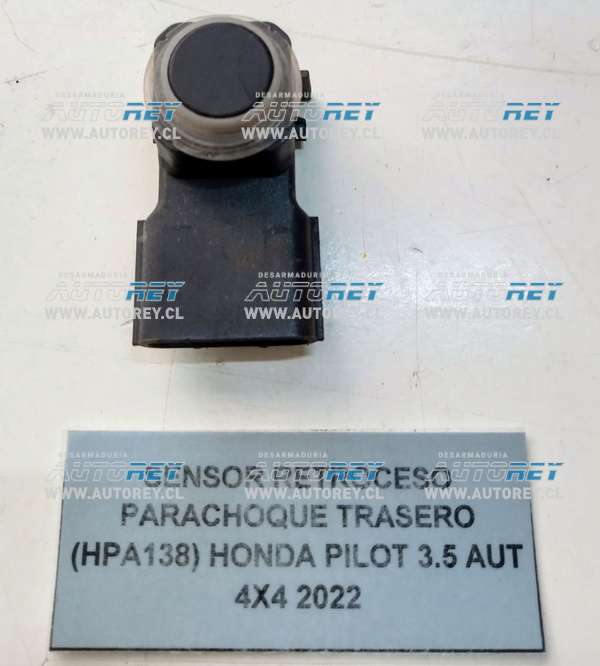 Sensor Retroceso Parachoque Trasero (HPA138) Honda Pilot 3.5 AUT 4×4 2022