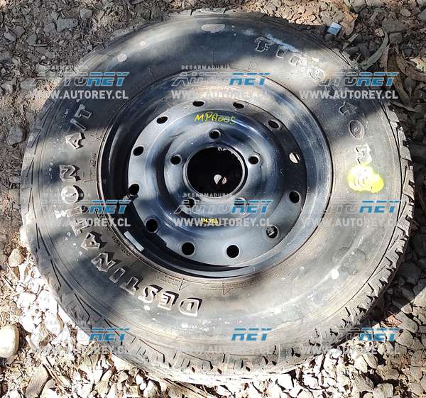 Llanta Fierro Con Neumático 245 70 R16 (MPA005) Mahindra Pik UP 2.2 Diesel 4×2 2019