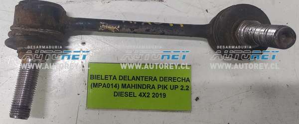 Bieleta Delantera Derecha (MPA014) Mahindra Pik UP 2.2 Diesel 4×2 2019