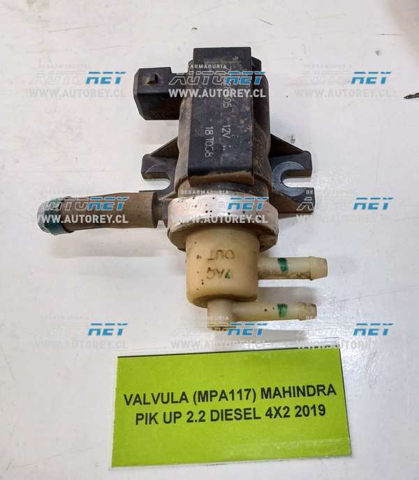 Valvula (MPA117) Mahindra PIK UP 2.2 Diesel 4×2 2019