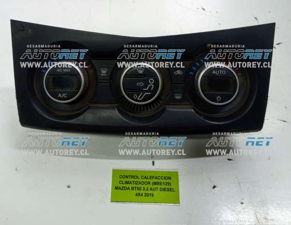 Control Calefacción climatizador (MBE129) Mazda BT50 3.2 AUT Diesel 4×4 2019
