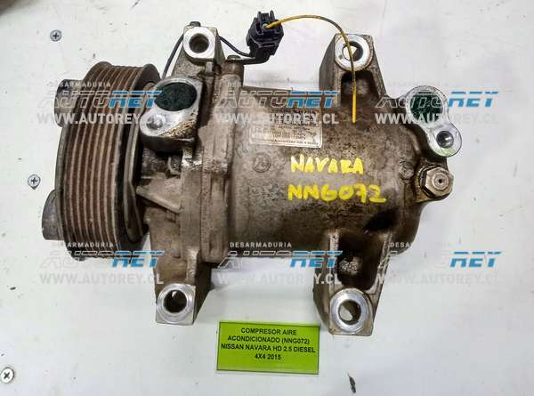 Compresor Aire Acondicionado (NNG072) Nissan Navara HD 2.5 Diesel 4×4 2015