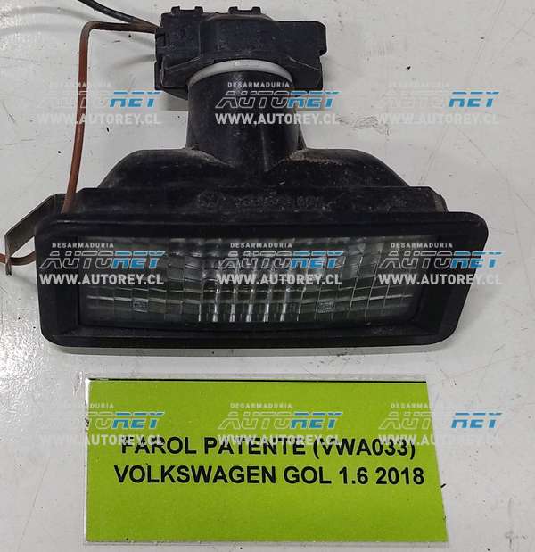 Farol Patente (VWA033) Volkswagen Gol 1.6 2018