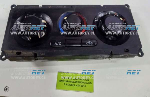 Control Calefacción (NNG199) Nissan Navara HD 2.5 Diesel 4×4 2015