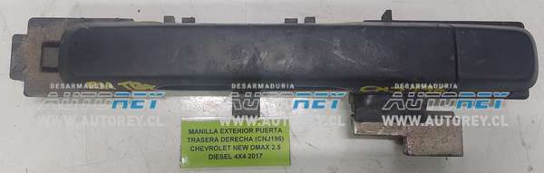 Manilla Exterior Puerta Trasera Derecha (CNJ196) Chevrolet New Dmax 2.5 Diesel 4×4 2017