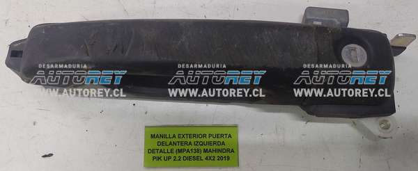 Manilla Exterior Puerta Delantera Izquierda Detalle (MPA138) Mahindra Pik UP 2.2 Diesel 4×2 2019