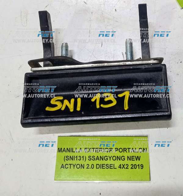 Manilla Exterior Portalon (SNI131) Ssangyong New Actyon 2.0 Diesel 4×2 2019