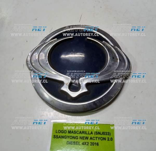 Logo Mascarilla (SNJ033) Ssangyong New Actyon 2.0 Diesel 4×2 2016