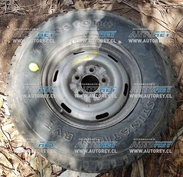 Llanta Fierro Con Neumático 245 75 R16 (SNJ009) SSangyong New Actyon 2.0 Diesel 4×2 2016