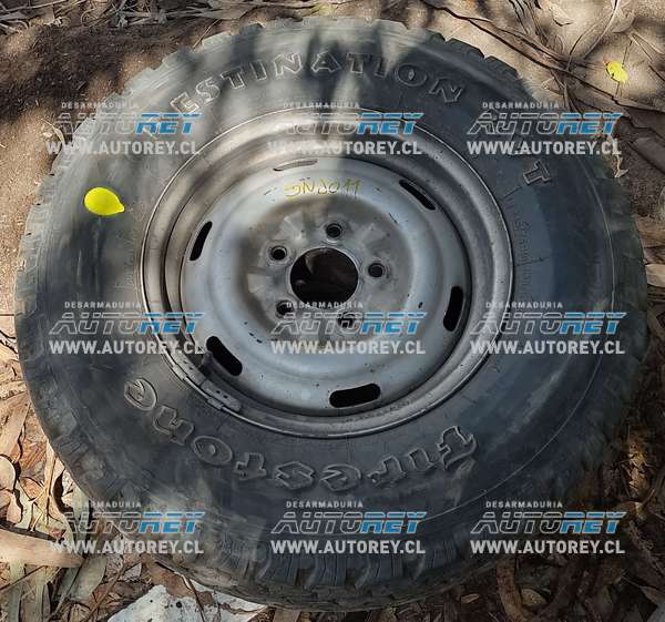 Llanta Fierro Con Neumático 245 75 R16 (SNJ011) SSangyong New Actyon 2.0 Diesel 4×2 2016