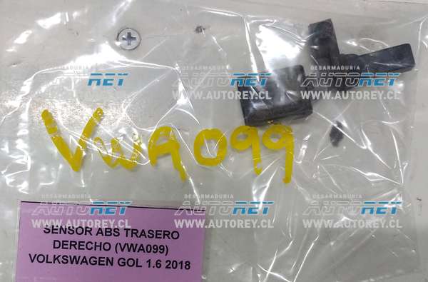 Sensor ABS Trasero Derecho (VWA099) Volkswagen Gol 1.6 2018