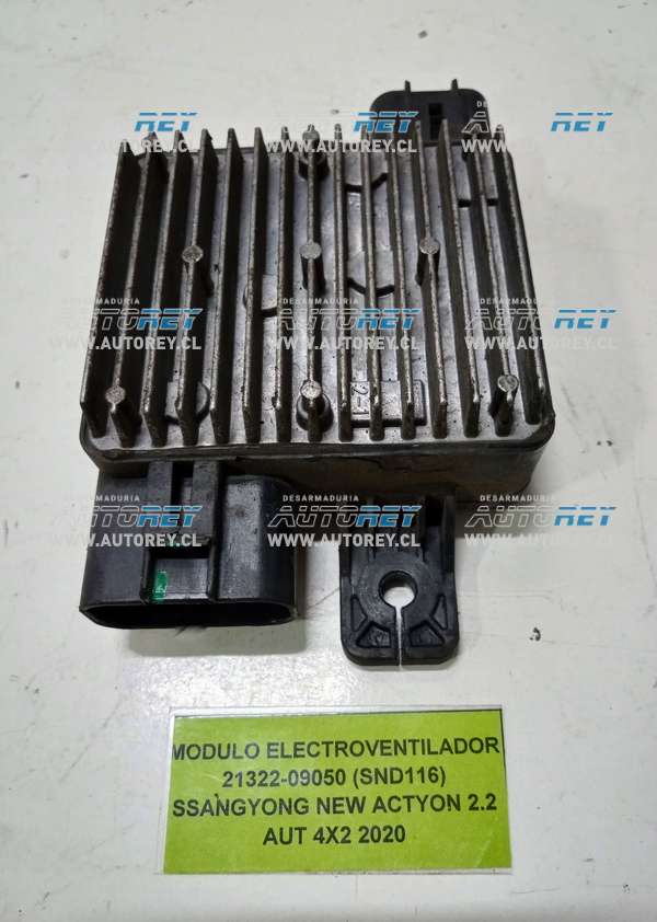 Modulo Electroventilador 21322-09050 (SND116) Ssangyong New Actyon 2.2 AUT 4×2 2020