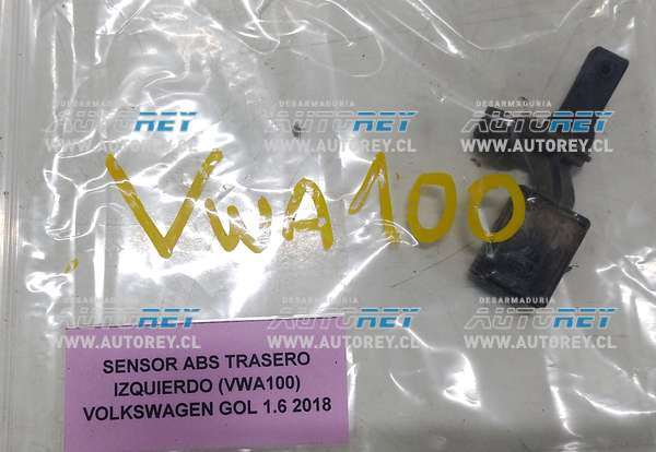 Sensor ABS Trasero Izquierdo (VWA100) Volkswagen Gol 1.6 2018