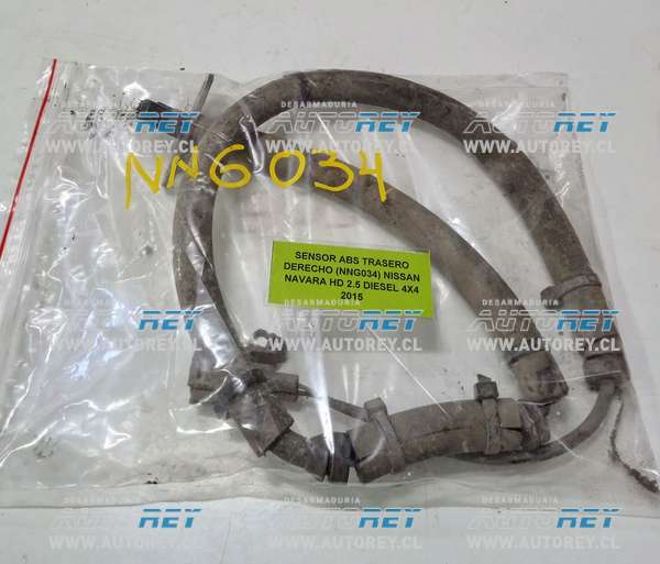 Sensor ABS Trasero Derecho (NNG034) Nissan Navara HD 2.5 Diesel 4×4 2015