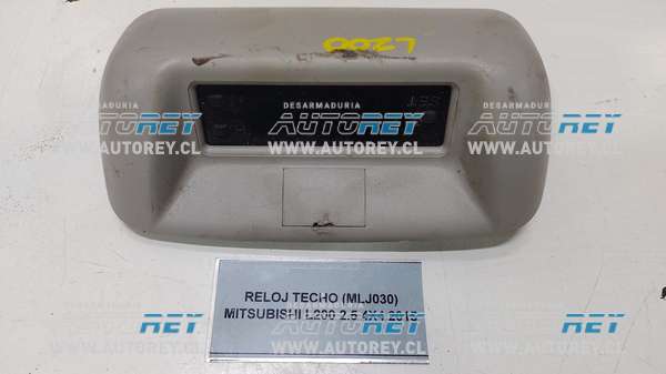 Reloj Techo (MLJ030) Mitsubishi L200 2.5 4×4 2015