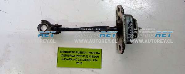 Trinquete Puerta Trasera Izquierda (NNG113) Nissan Navara HD 2.5 Diesel 4×4 2015