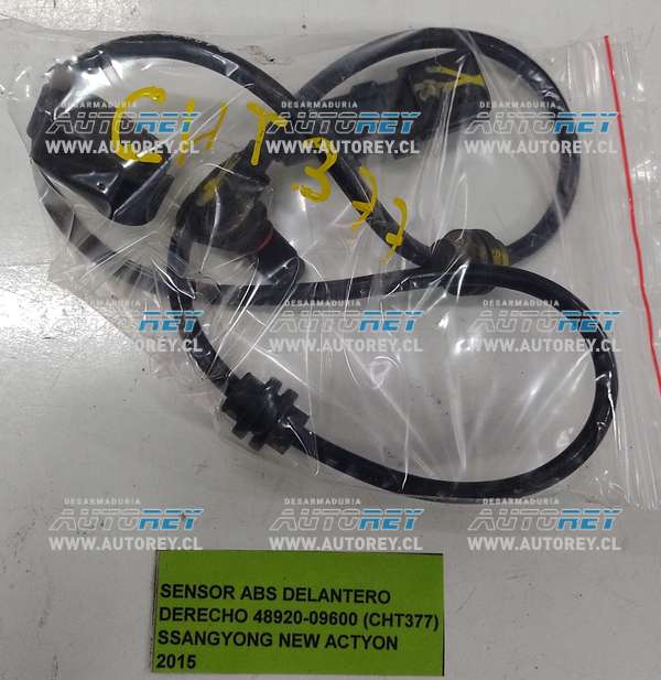 Sensor ABS Delantero Derecho 48920-09600 (CHT377) SSangyong New Actyon 2015