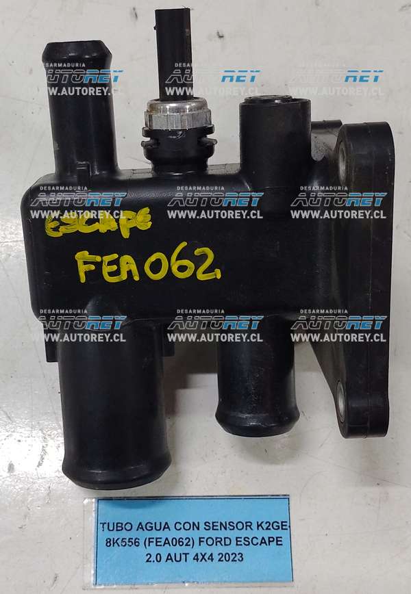 Tubo Agua Con Sensor K2GE-8K556 (FEA062) Ford Escape 2.0 AUT 4×4 2023