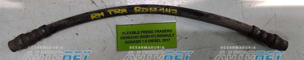 Flexible Freno Trasero Derecho (RBD147) Renault Dokker 1.5 Diesel 2017