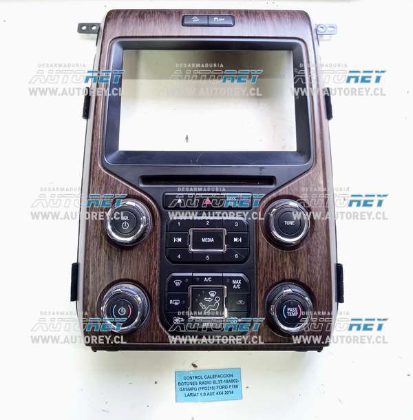 Control Calefacción Botones Radio EL3T-18A802-GASMPQ (FFD219) Ford F150 Lariat 5.0 AUT 4×4 2014