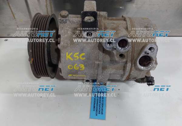 Compresor Aire Acondicionado Detalle Enchufe (KSC063) Kia Sportage 2.0 4×2 2019