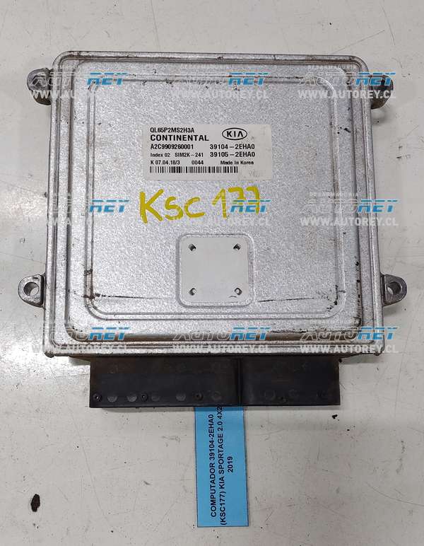 Computador 39104-2EHA0 (KSC177) Kia Sportage 2.0 4×2 2019