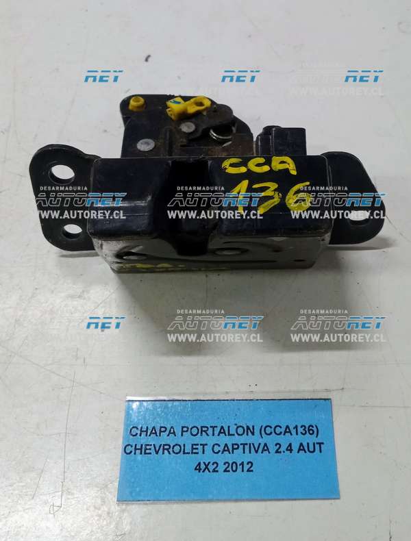 Chapa Portalon (CCA136) Chevrolet Captiva 2.4 AUT 4×2 2012