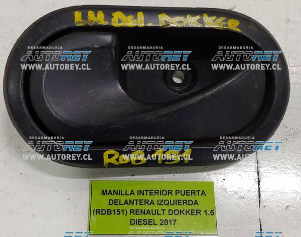 Manilla Interior Puerta Delantera Izquierda (RDB151) Renault Dokker 1.5 Diesel 2017