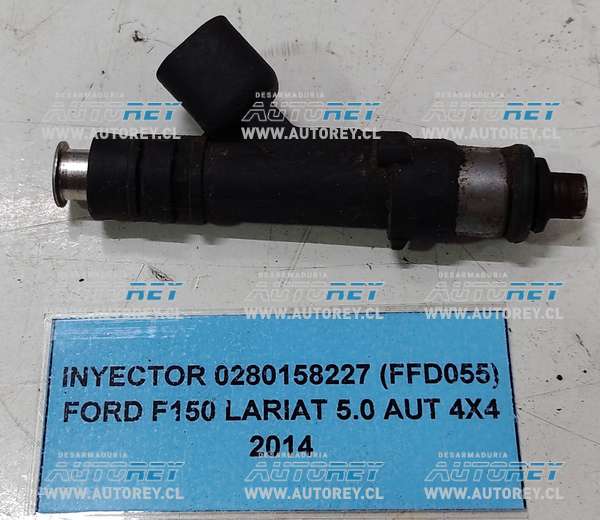 Inyector 0280158227 (FFD055) Ford F150 Lariat 5.0 AUT 4X4 2014