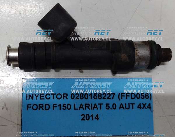 Inyector 0280158227 (FFD056) Ford F150 Lariat 5.0 AUT 4X4 2014