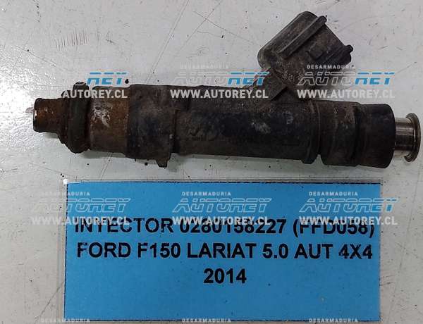 Inyector 0280158227 (FFD058) Ford F150 Lariat 5.0 AUT 4X4 2014