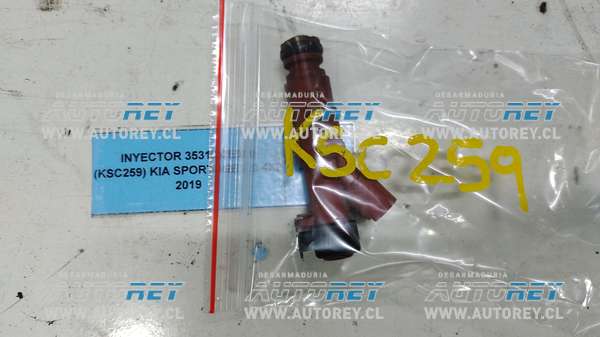 Inyector 35310-2E000 (KSC259) Kia Sportage 2.0 4×2 2019