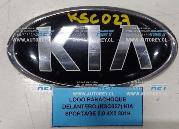 Logo Parachoque Delantero (KSC027) Kia Sportage 2.0 4×2 2019