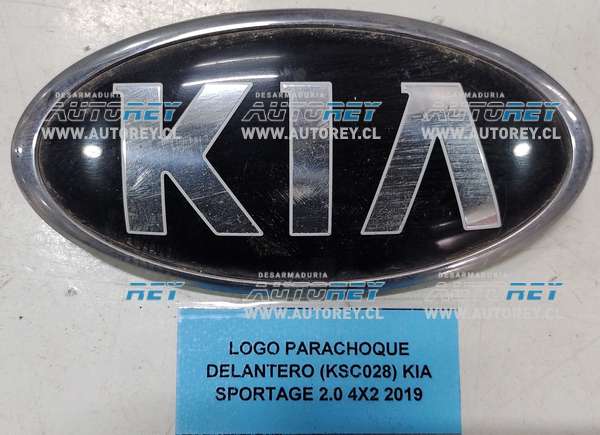 Logo Parachoque Delantero (KSC028) Kia Sportage 2.0 4×2 2019