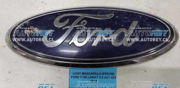 Logo Mascarilla (FFD105) Ford F150 Lariat 5.0 AUT 4X4 2014