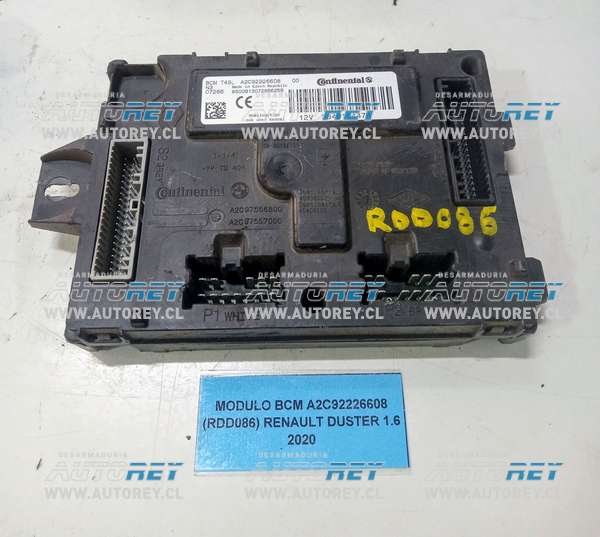 Modulo BCM A2C92226608 (RDD086) Renault Duster 1.6 2020