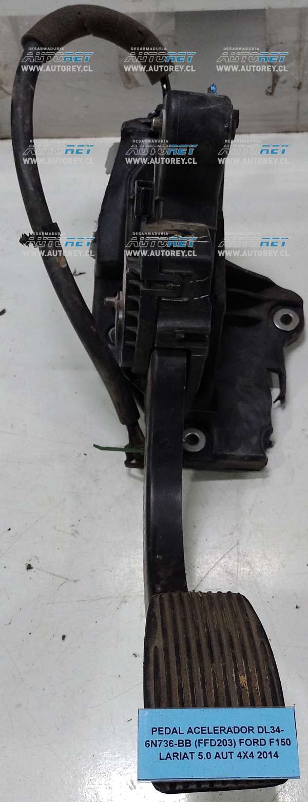 Pedal Acelerador DL34-6N736-BB (FFD203) Ford F150 Lariat 5.0 AUT 4X4 2014