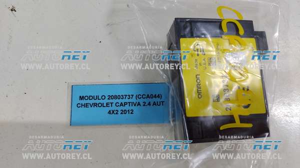 Modulo 20803737 (CCA044) Chevrolet Captiva 2.4 AUT 4×2 2012