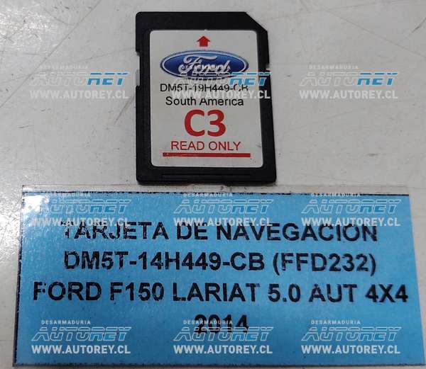 Tarjeta De Navegación DM5T-14H449-CB (FFD232) Ford F150 Lariat 5.0 AUT 4X4 2014