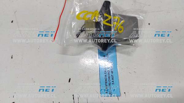 Resistencia Calefaccion (CCA276) Chevrolet Captiva 2.4 AUT 4×2 2012
