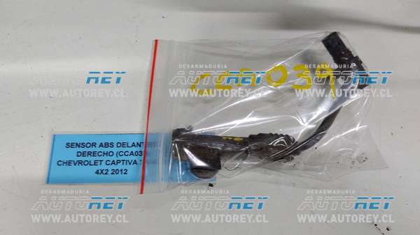 Sensor ABS Delantero Derecho (CCA039) Chevrolet Captiva 2.4 AUT 4×2 2012