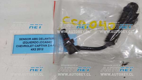 Sensor ABS Delantero Izquierdo (CCA040) Chevrolet Captiva 2.4 AUT 4×2 2012