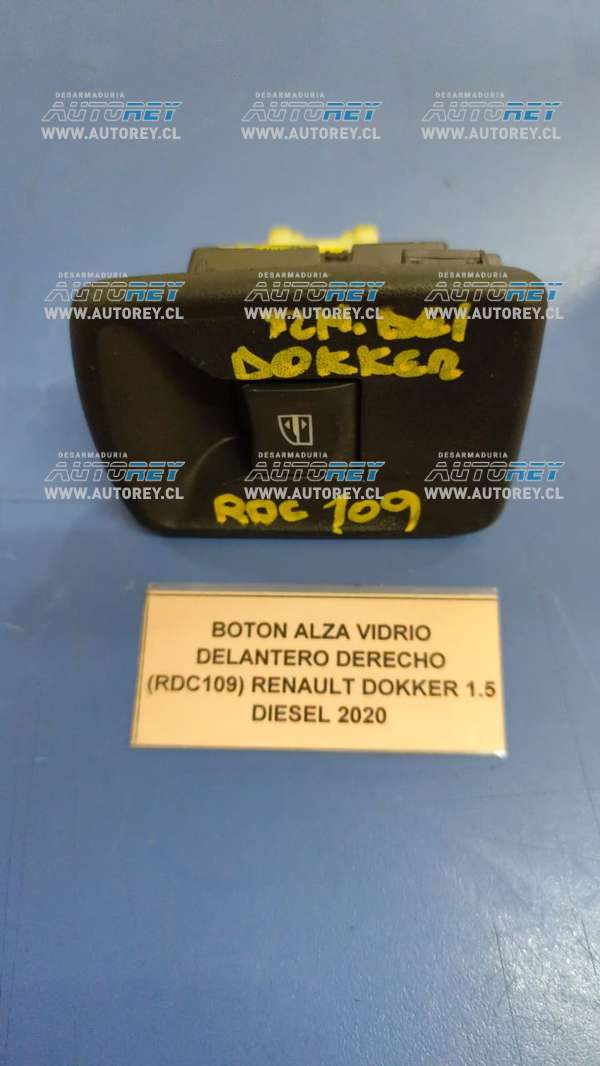 Boton Alza Vidrio Delantero Derecho (RDC109) Renault Dokker 1.5 Diesel 2020