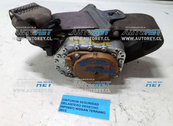 Cinturon Seguridad Delantero Derecho (NPD697) Nissan Terrano 2013